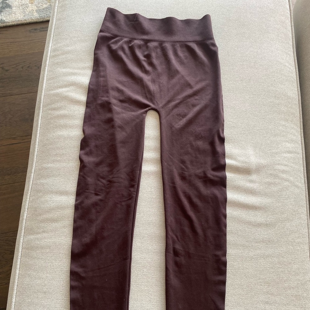Brown leggings